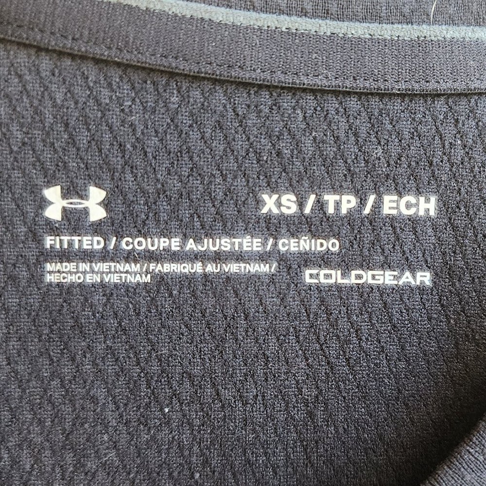 Under Armour Black Stretch Athleisure Jersey Size XS - Picture 9 of 15